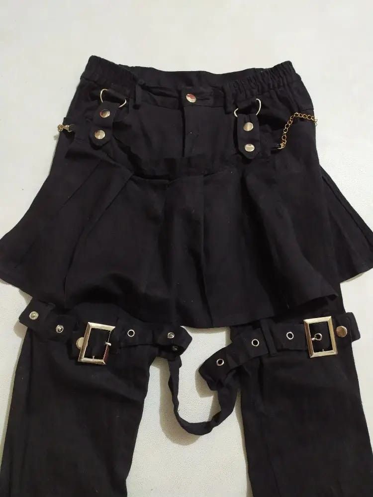 Japanese Brand Ichioku Japan Bondage Punk Pants Size US 28 / EU 44 - 2 Thumbnail