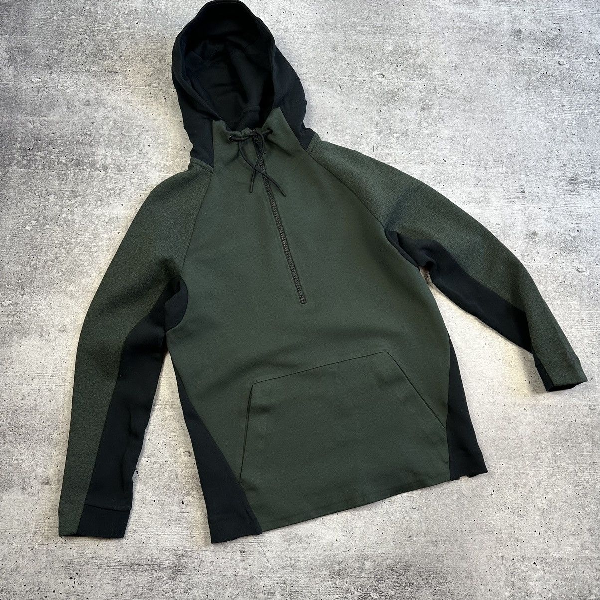 Japanese Brand × Nike Nike Tech Fleece Green Air Max Track Top Hoody Hoodie Size S Size US S / EU 44-46 / 1 - 1 Thumbnail