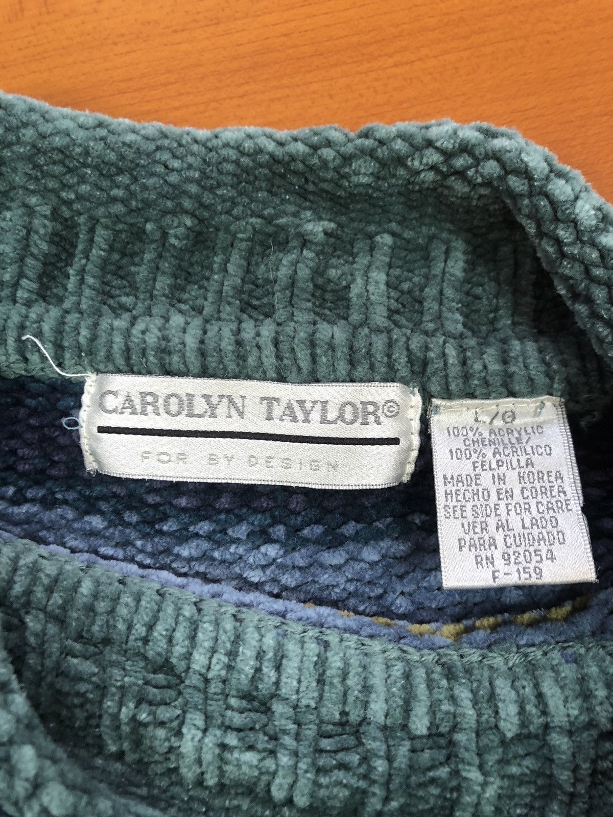 Japanese Brand Carolyn Taylor Knit Sweater Size US L / EU 52-54 / 3 - 15 Thumbnail
