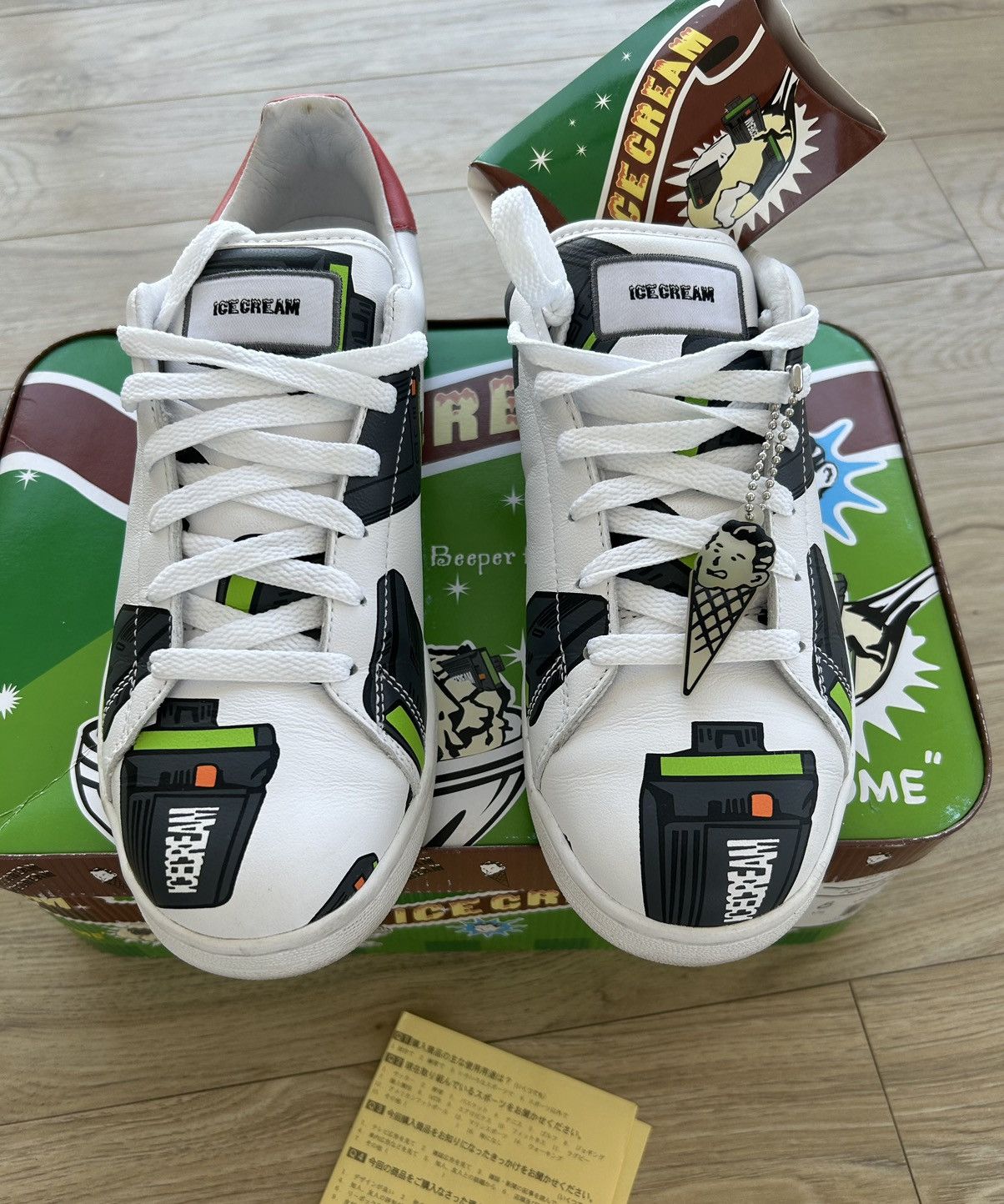 image of Billionaire Boys Club x Icecream Very OG Reebok X Bbc/ice Cream White Beeper Boutique Shoes (Size 8
