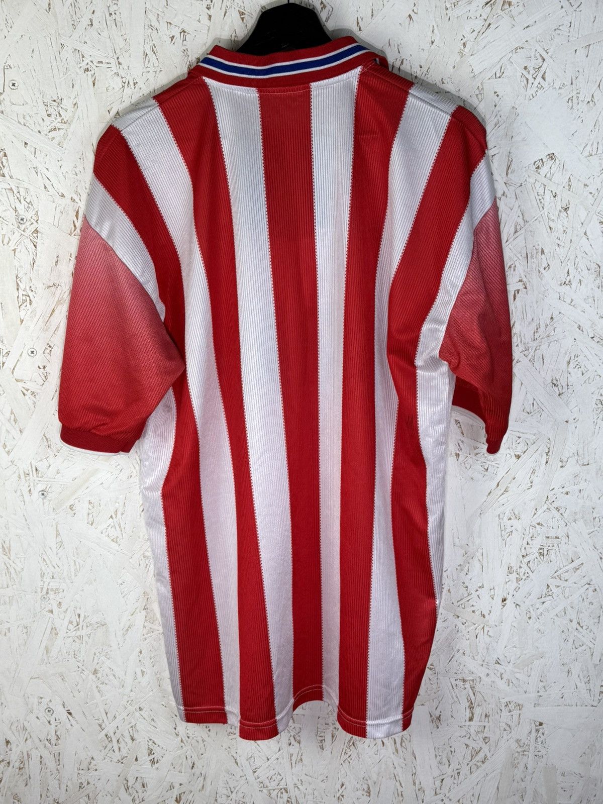 Reebok 90s Reebok Atletico Madrid 1998/99 Home Kit Soccer Jersey Size US XL / EU 56 / 4 - 5 Thumbnail