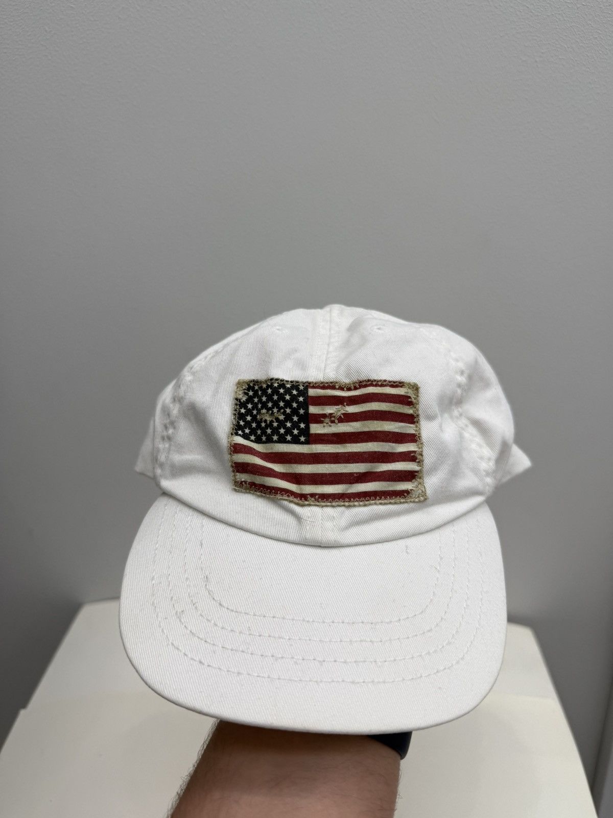 Polo Ralph Lauren Polo Ralph Lauren Kids American Flag Cap Hat Size ONE SIZE - 1 Thumbnail