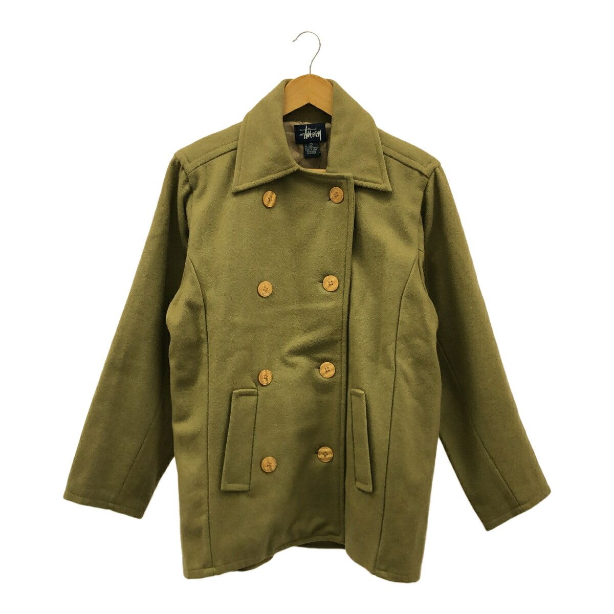 Stussy Stussy Work Jacket Green Wool Plaid | Grailed