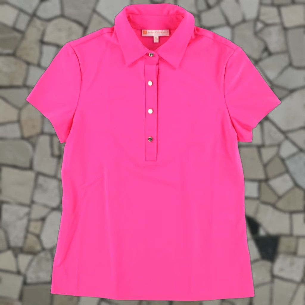 Vintage Jude Connally Angelica Jude Cloth Polo Shirt Pink Women's M Shirt Women M Pink Jude Connally Angelica Jude Cloth Polo Shirt Size M / US 6-8 / IT 42-44 - 1 Thumbnail