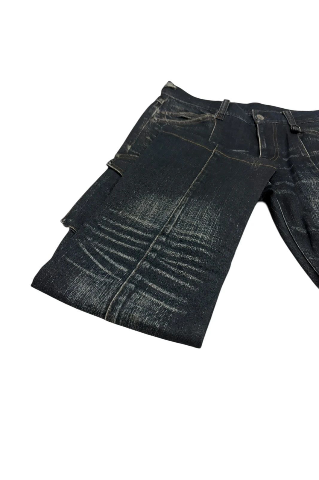 Nicole Club Nicole Club blue claw mark detailed multi pocket denim jeans Size US 29 - 5 Thumbnail