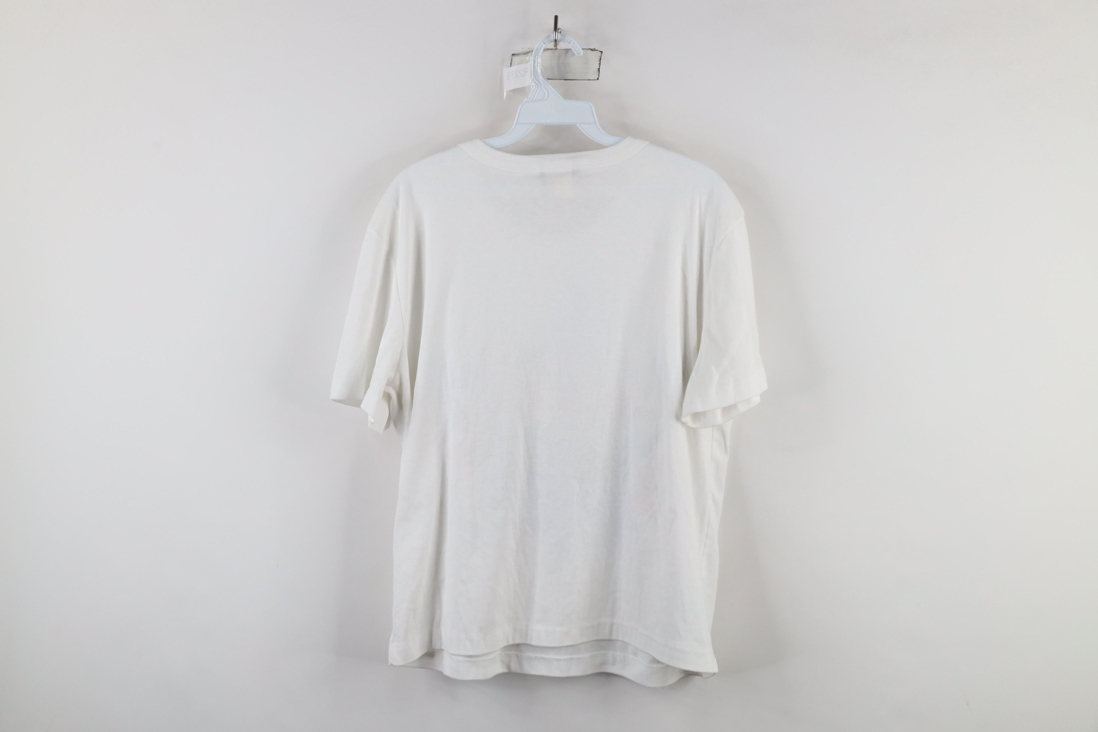 Vintage Vintage 90s Streetwear Floral Short Sleeve T-Shirt White USA Size L / US 10 / IT 46 - 10 Thumbnail