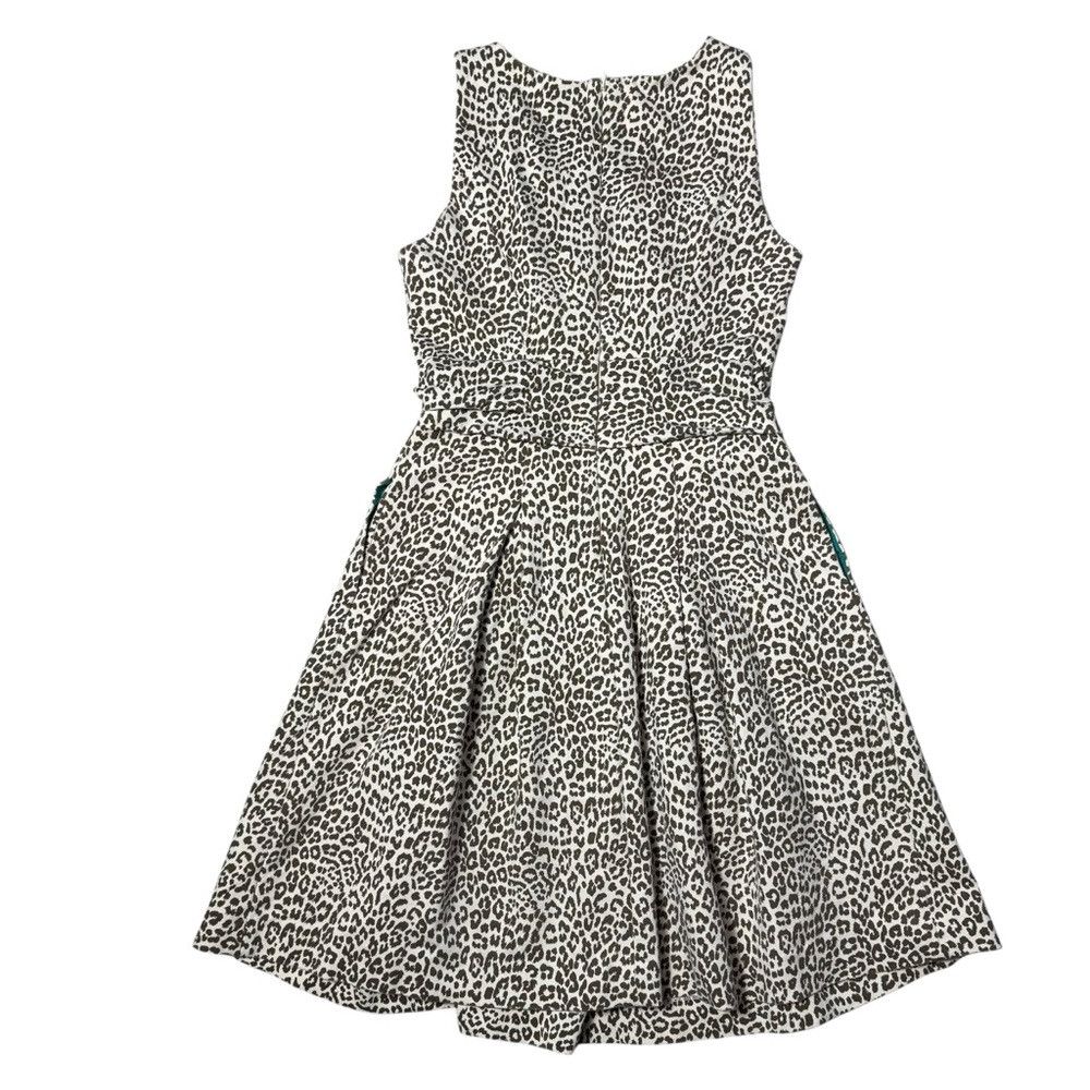 Banana Republic Banana Republic Issa Collection Leopard Printed Ponte Dress Size XS / US 0-2 / IT 36-38 - 3 Thumbnail