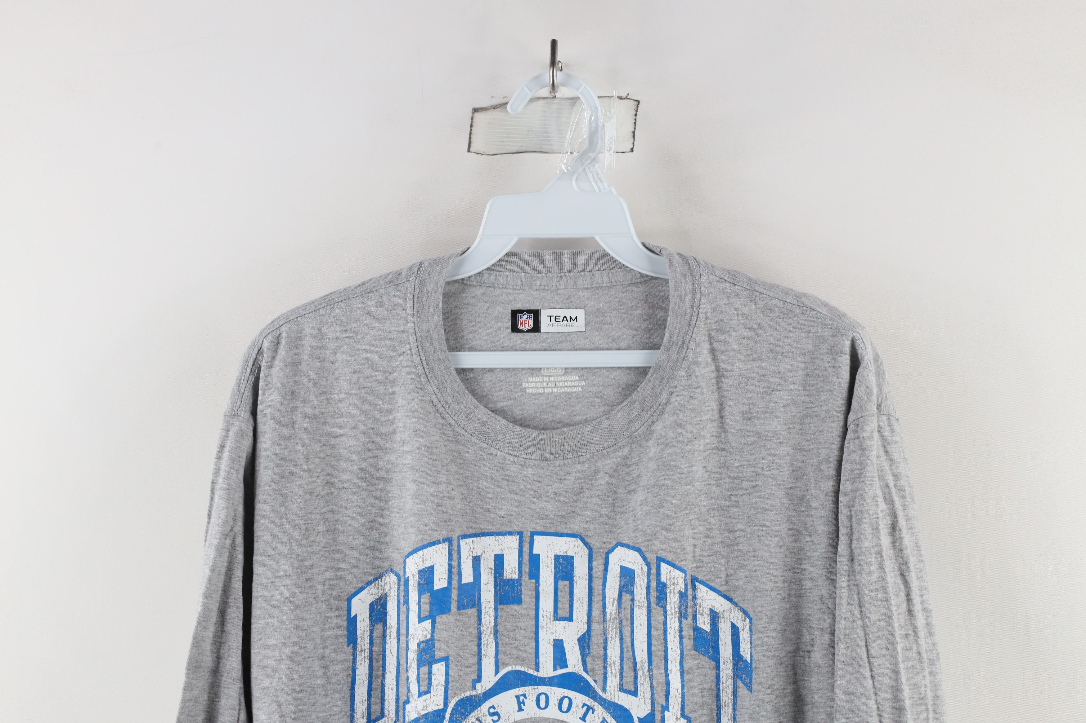 Vintage Vintage Detroit Lions Football Long Sleeve T-Shirt Gray Size US L / EU 52-54 / 3 - 2 Thumbnail