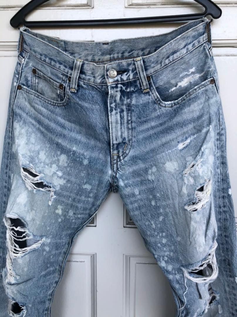 4GSELLER Very Rare Distressed denim brand Alternative RNA Verna inc Size US 33 - 2 Thumbnail