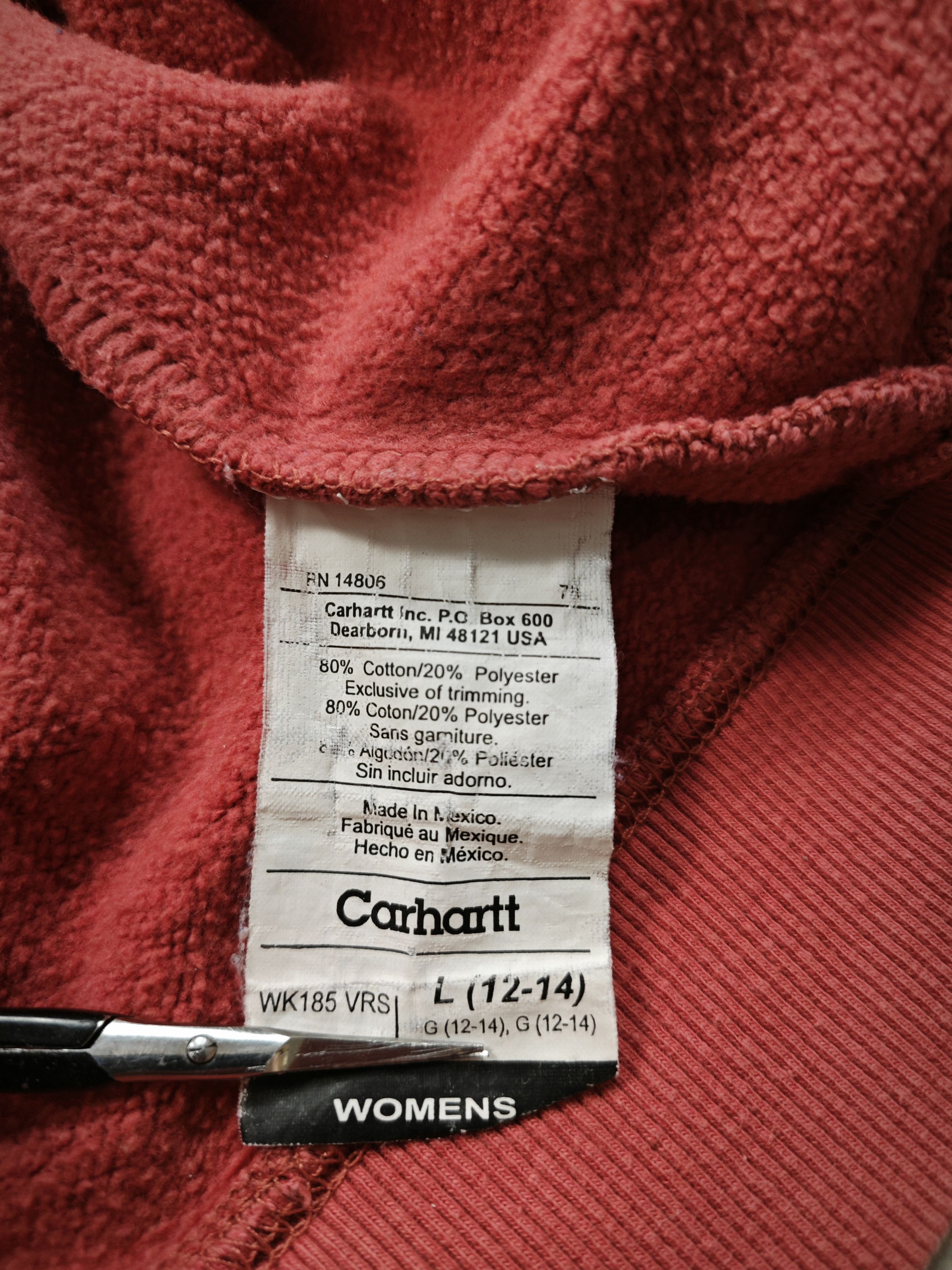 Carhartt Carhartt Vintage Zip Hoodie Size L / US 10 / IT 46 - 7 Thumbnail