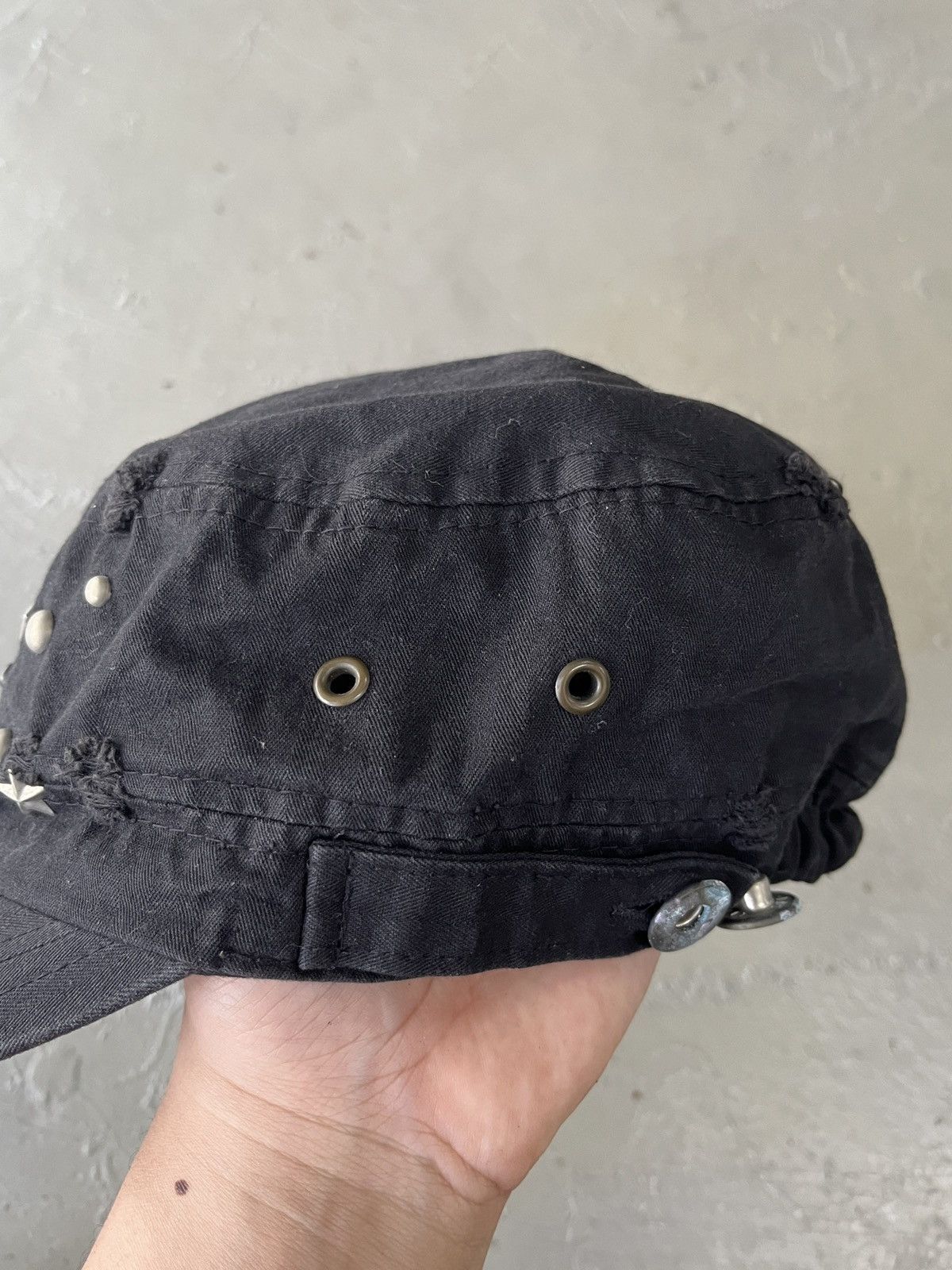 If Six Was Nine Distressed Studded Gothic Punk Vkei Cadet Patrol Undercover Size ONE SIZE - 8 Thumbnail