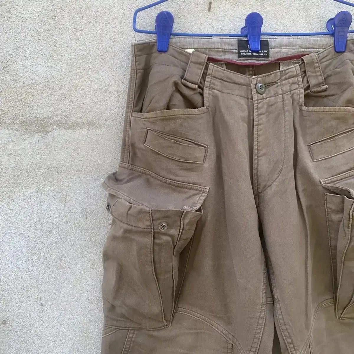 Japanese Brand 🔥 STEALS ‼️PARACHUTTE CARGO DOUBLE KNEE RARE TACTICAL PANTS Size US 30 / EU 46 - 7 Thumbnail