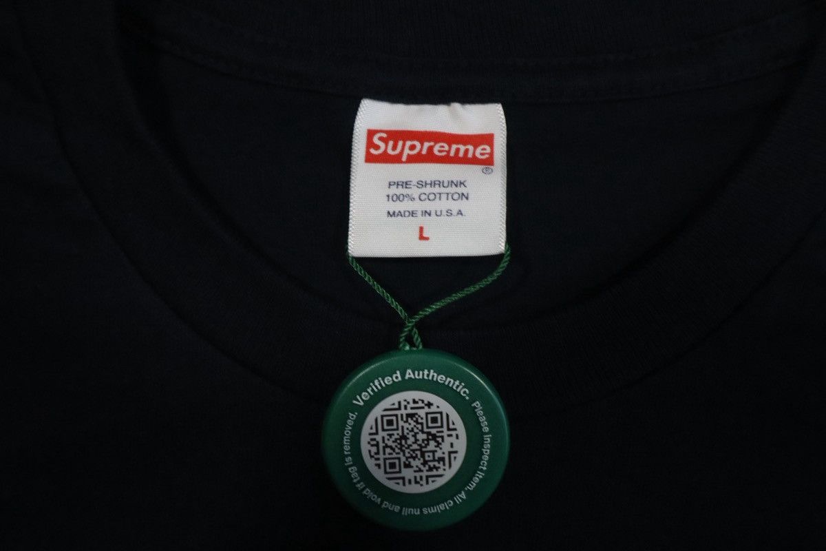Supreme Supreme Cards Tee – SS18 – Navy L Size US L / EU 52-54 / 3 - 3 Thumbnail