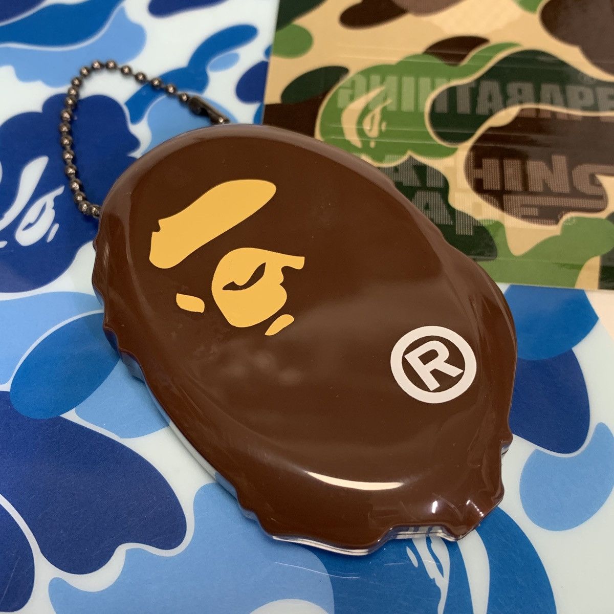 Bape BAPE 3 ITEM SET! A4 Camo file, Sticker Sheet, Coin Case Size ONE SIZE - 4 Thumbnail