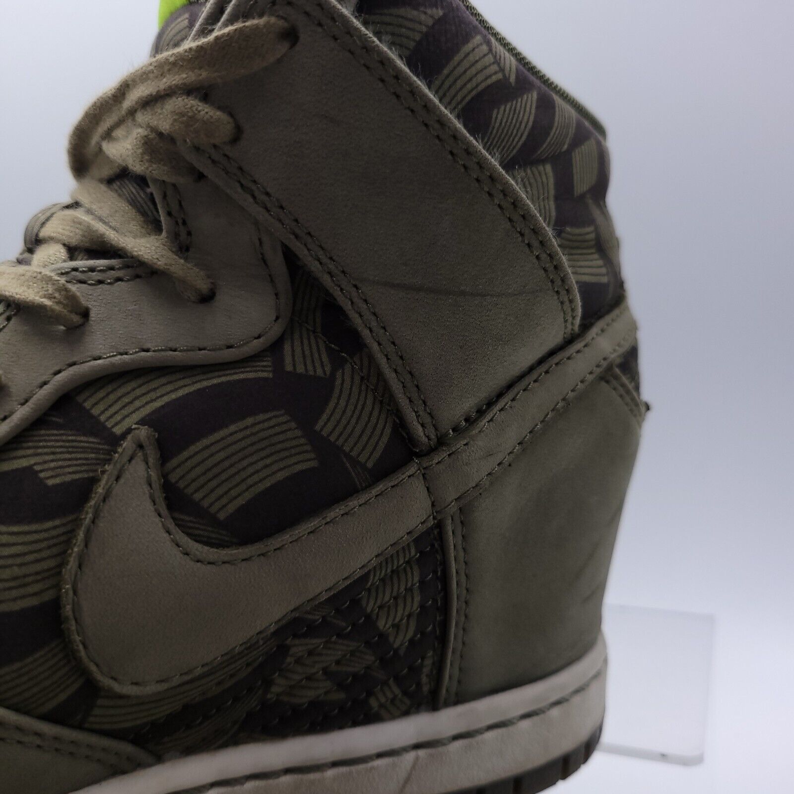 Nike Nike Dunk Sky Hi Shoe Womens Size 7.5 543217-200 Green Size US 7.5 / IT 37.5 - 8 Thumbnail
