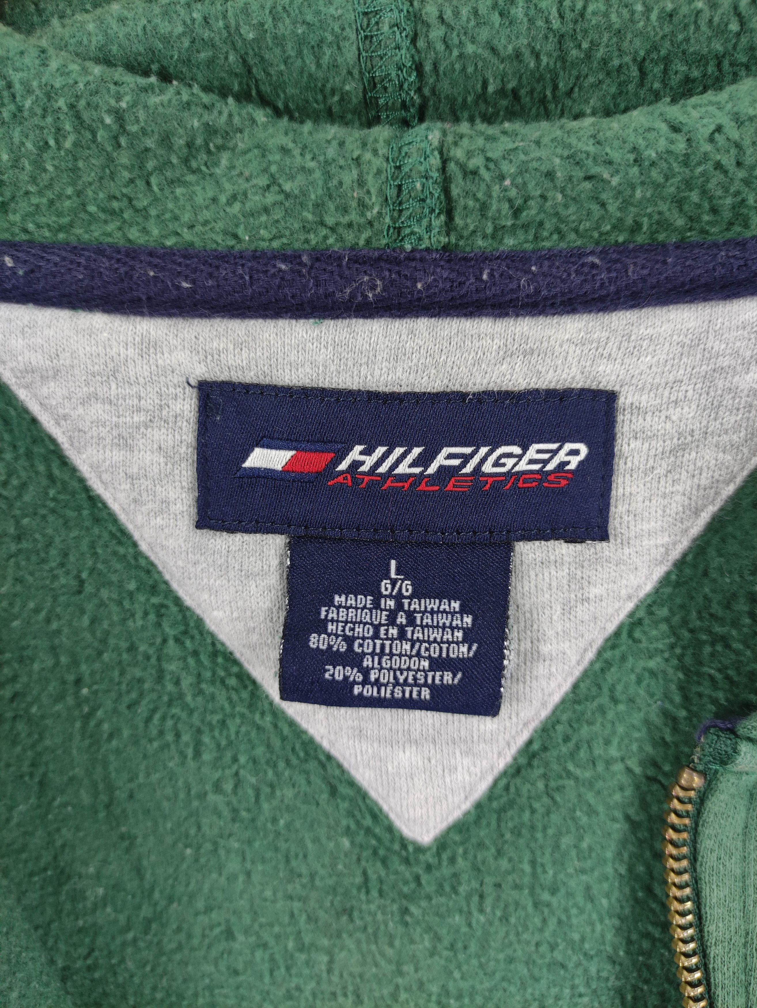 Tommy Hilfiger × Vintage Vintage Tommy Hilfiger Sweater Hoodie Zipper Size US L / EU 52-54 / 3 - 5 Thumbnail