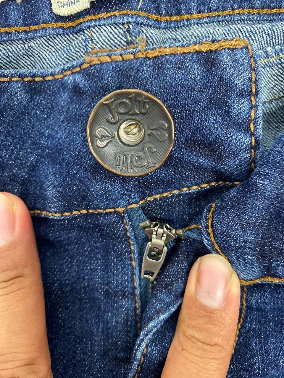 Japanese Brand jolt japanese brands bootcut flare denim Size 31" - 9 Thumbnail