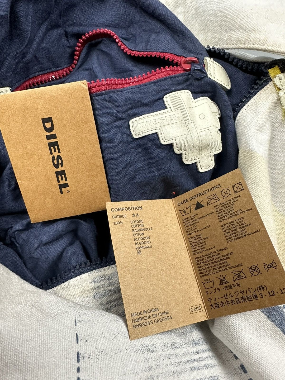Designer × Diesel Vintage Diesel Shoulder/Tote Bags Size ONE SIZE - 10 Thumbnail
