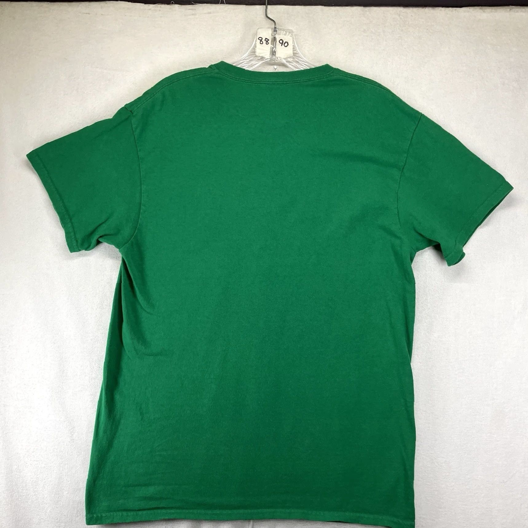 Vintage Jayson Tatum LeBron James Graphic Tee Shirt Adult Medium Green Sports Mens Size US M / EU 48-50 / 2 - 2 Thumbnail