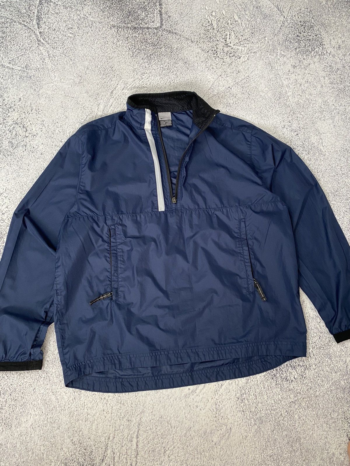 Nike × Vintage Vintage Nike Nylon Anorak Small Logo Size US S / EU 44-46 / 1 - 6 Thumbnail