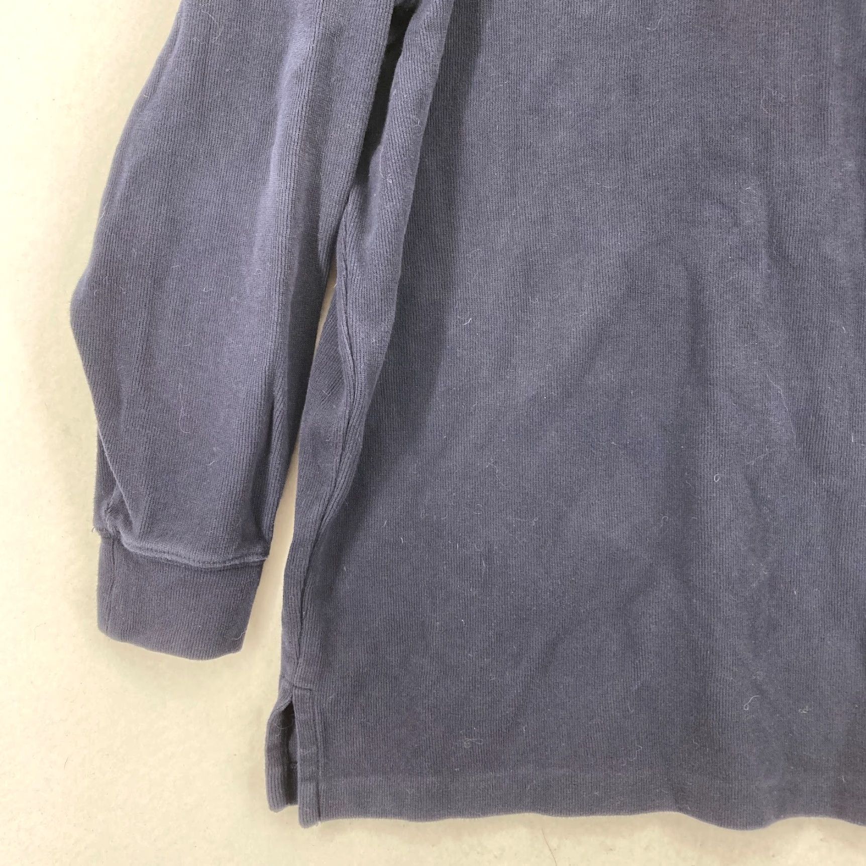 Polo Ralph Lauren Polo Ralph Lauren Navy Pullover Sweater 2XB Big Long Sleeve Quarter Zip Preppy Men Sweater Size US XXL / EU 58 / 5 - 3 Thumbnail