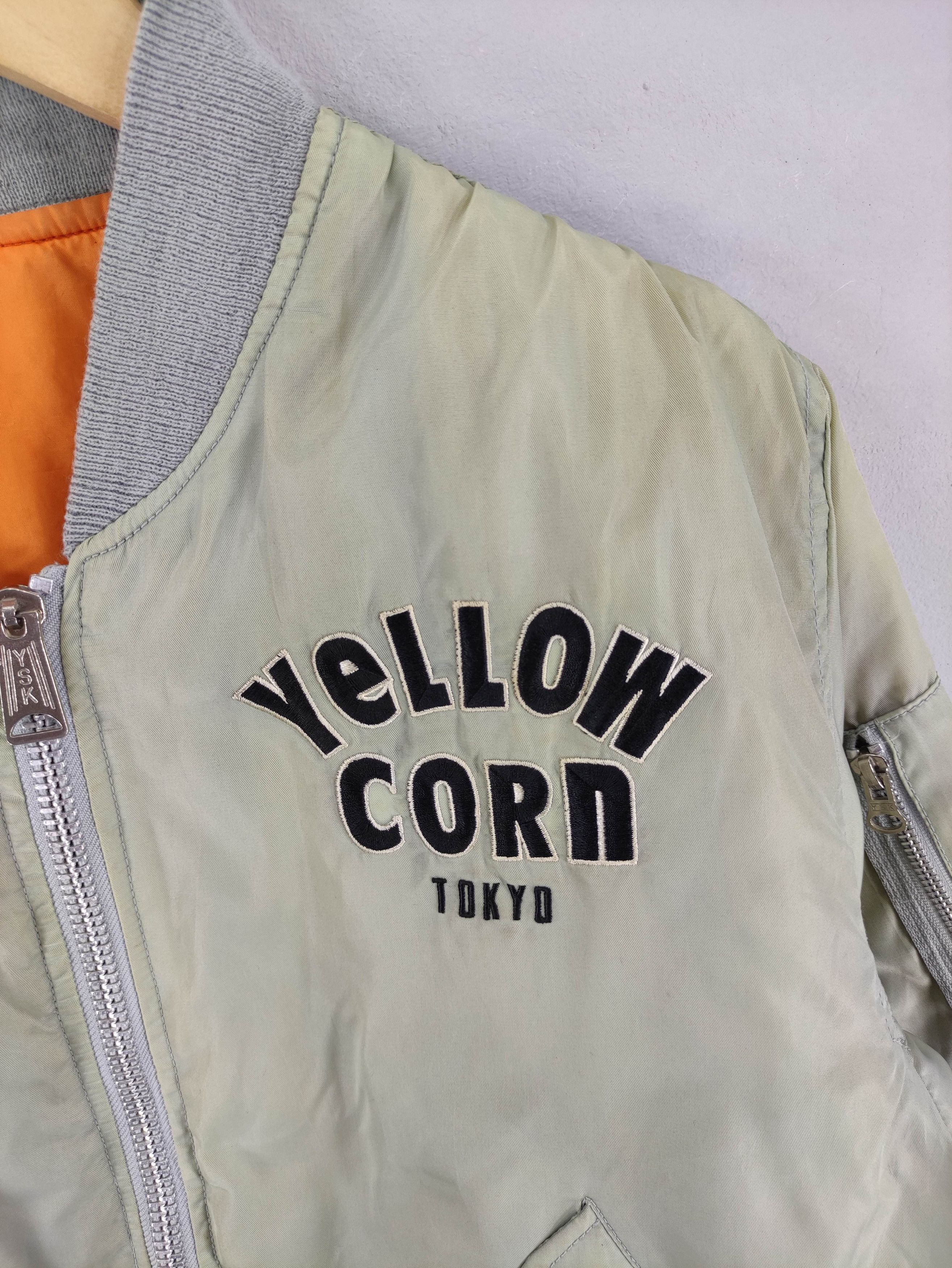 YELLOW CORN Vintage Yellow Corn Tokyo Reversible Bomber Jacket Size US M / EU 48-50 / 2 - 2 Thumbnail