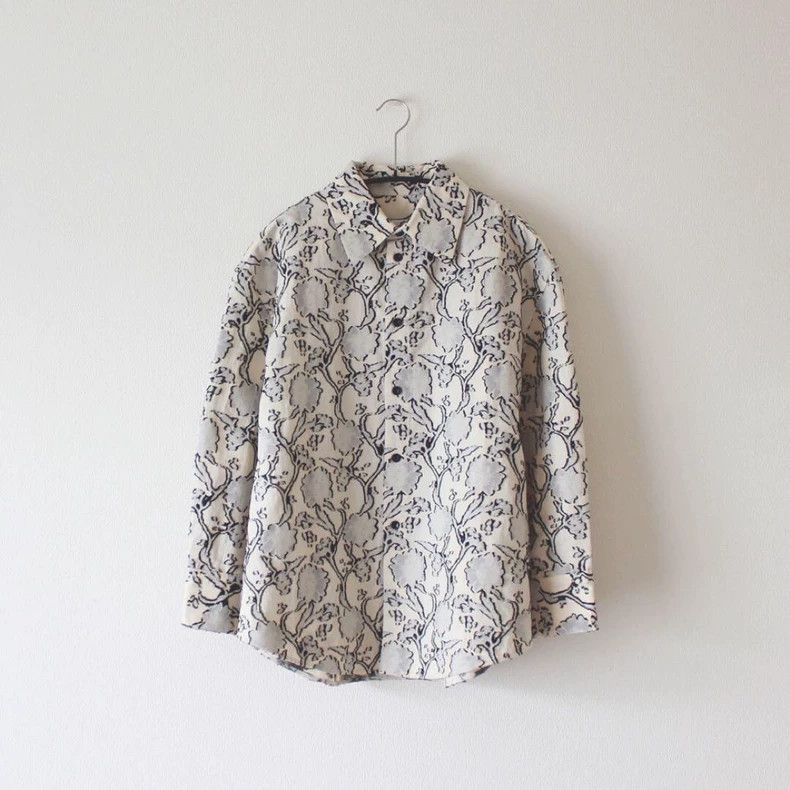 Jil Sander Jil Sander Cotton blend embossed shirt top Size 4XL / US 24-26 - 4 Thumbnail