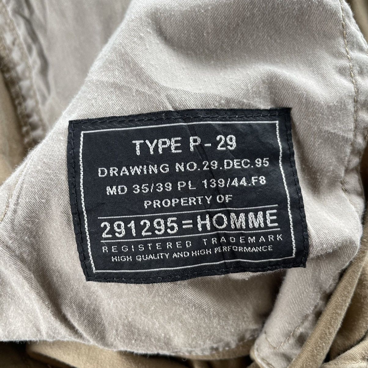 20471120 🇯🇵 291295 = HOMME FLARE CARGO PANTS Size US 31 - 14 Thumbnail