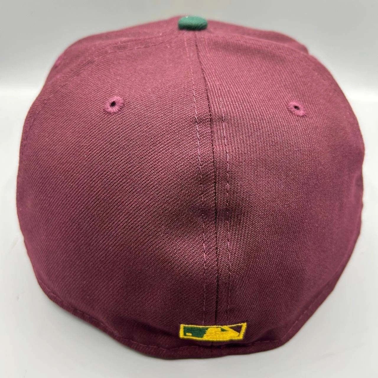 New Era Milwaukee Brewers Hat Men 7 3/4 Red Green MLB Fitted Cap New Size ONE SIZE - 8 Thumbnail