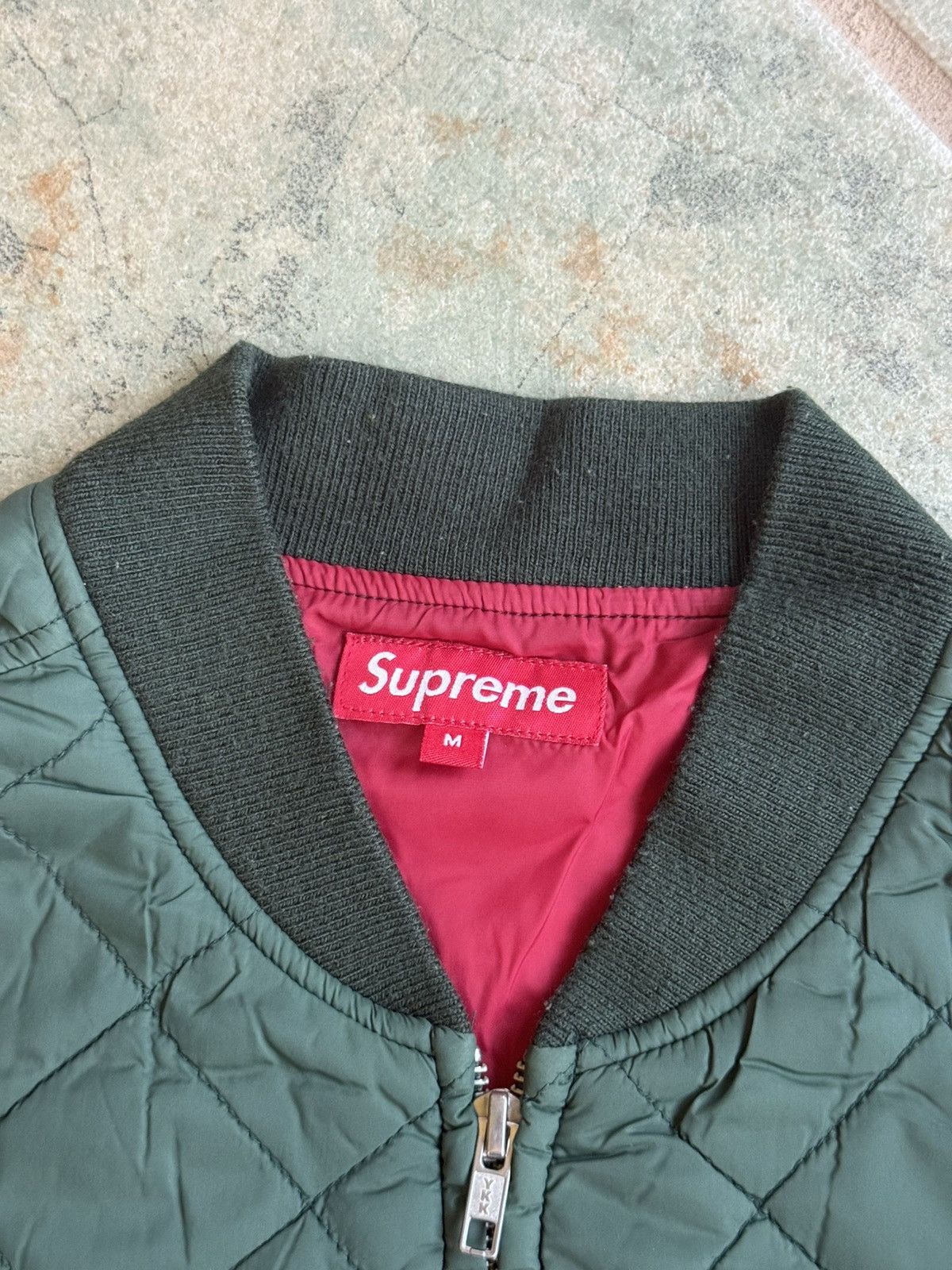 Supreme Supreme Blimp Quilted Work Bomber Jacket 2012 Size US M / EU 48-50 / 2 - 4 Thumbnail