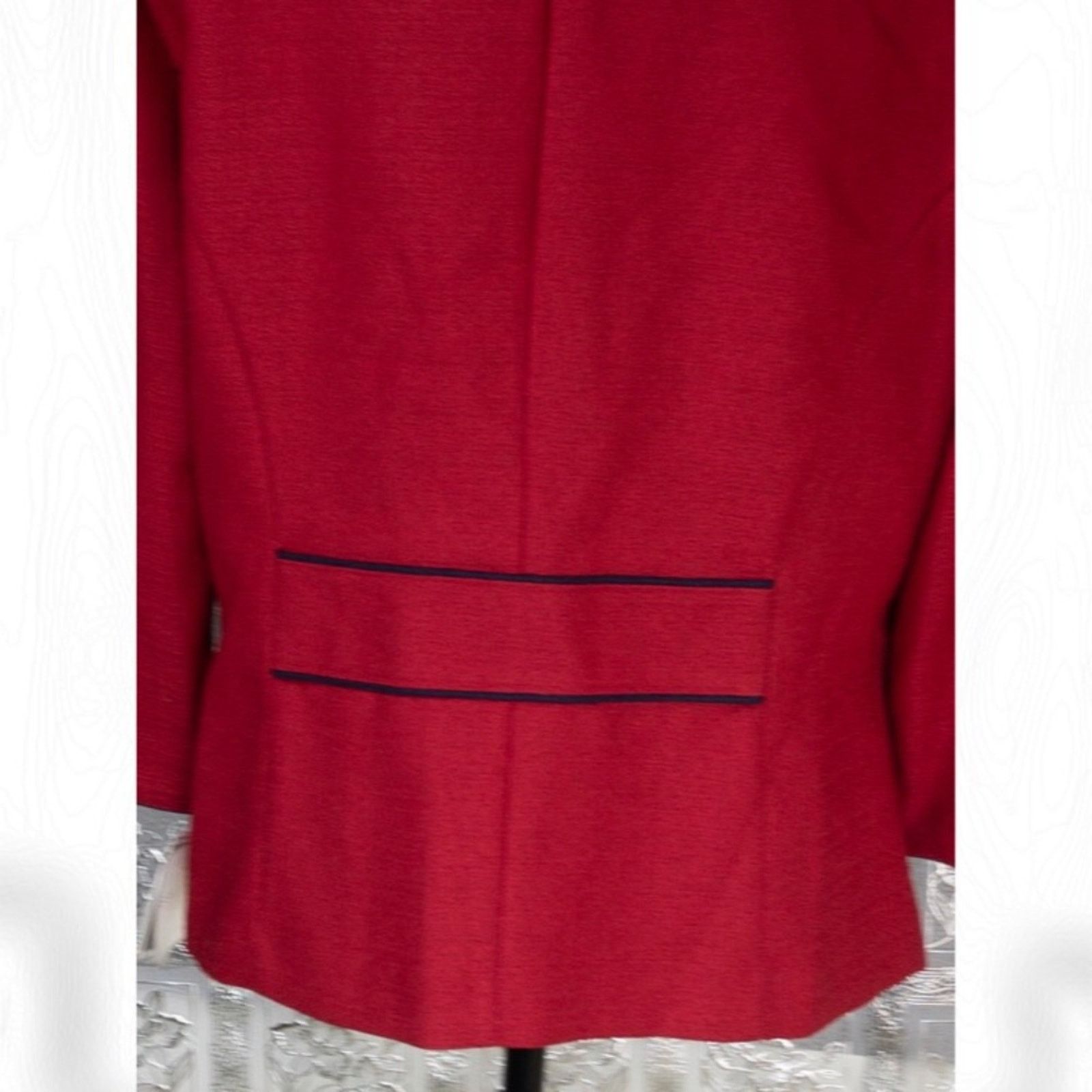 Other NWT Sag Harbor Button Front Elegant Jacket Size 16 Size XXL / US 16-18 / IT 52-54 - 7 Thumbnail