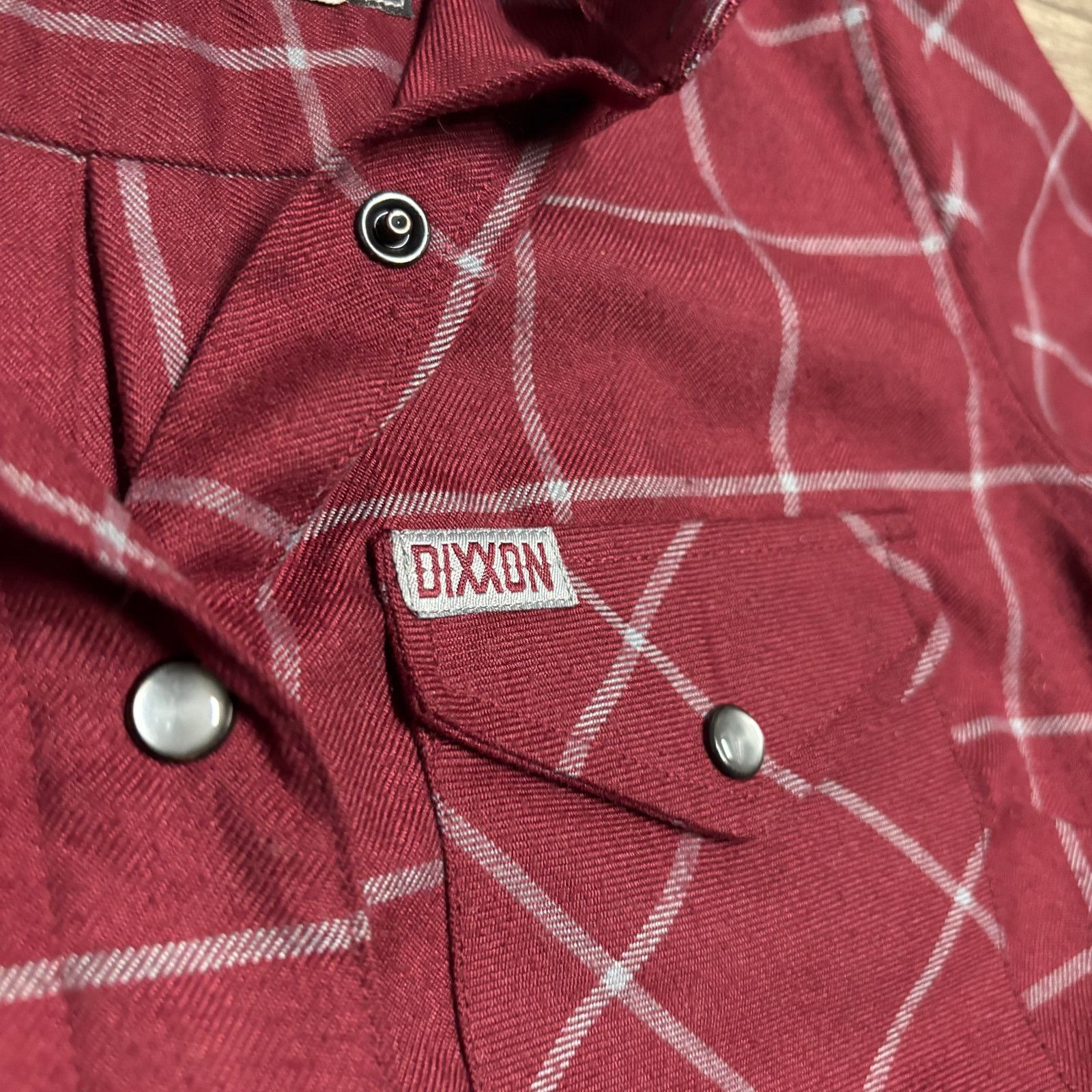 Dixxon Dixxon The Underground Flannel Button Shirt Sz S Red Size S / US 4 / IT 40 - 3 Thumbnail
