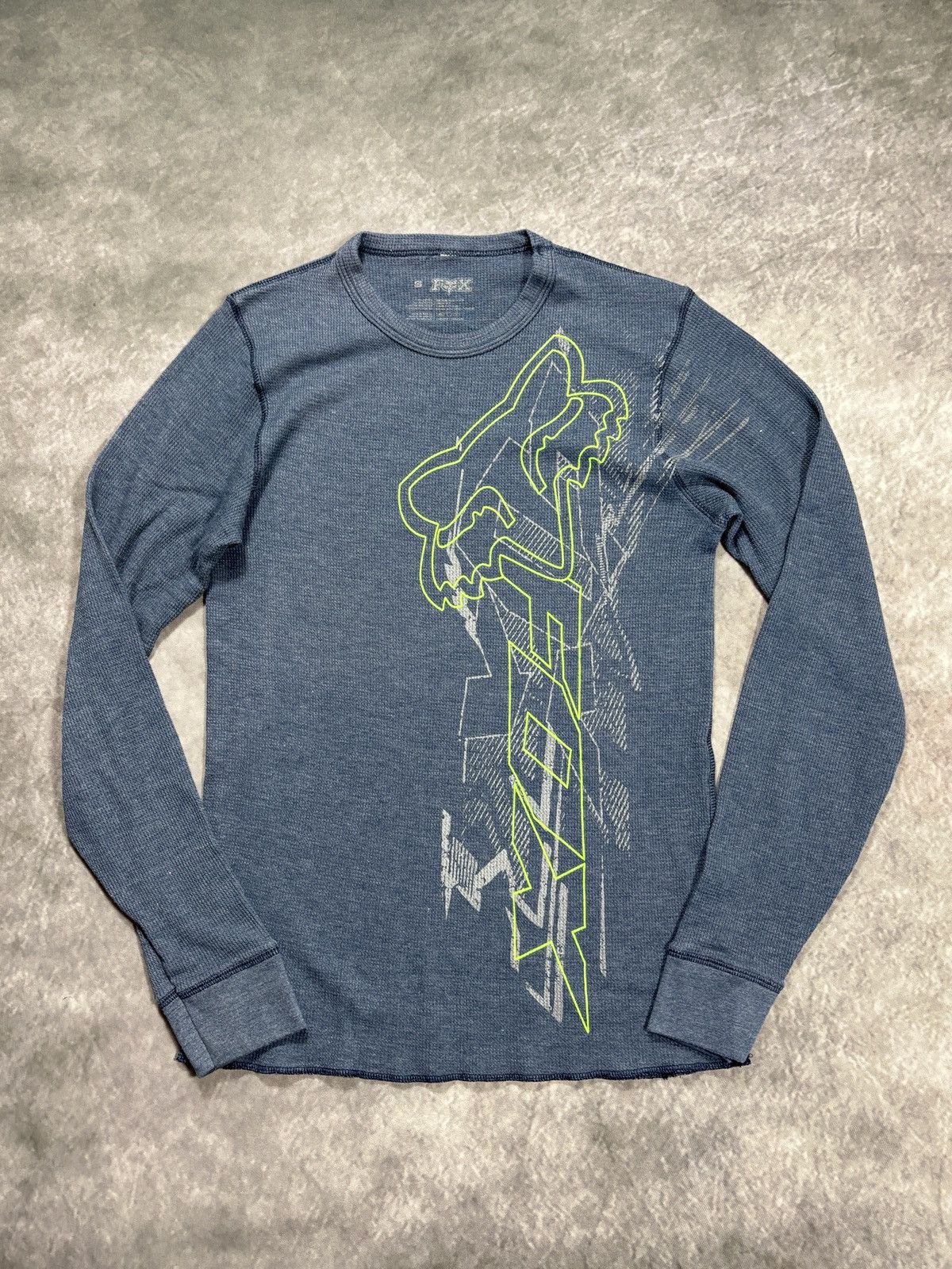 Fox Racing Fox Racing Longsleeve Thermal Shirt 2010s 2000s Y2K Vintage Size US S / EU 44-46 / 1 - 4 Thumbnail
