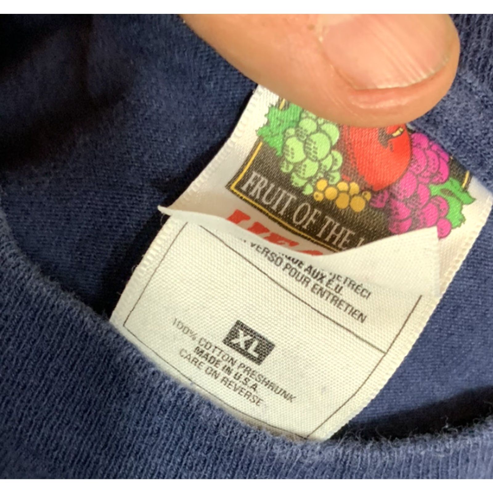 Fruit Of The Loom See You At The Pole Mens T Shirt Extra Large XL Patriotic Single Stitch Vintage Size US XL / EU 56 / 4 - 4 Thumbnail