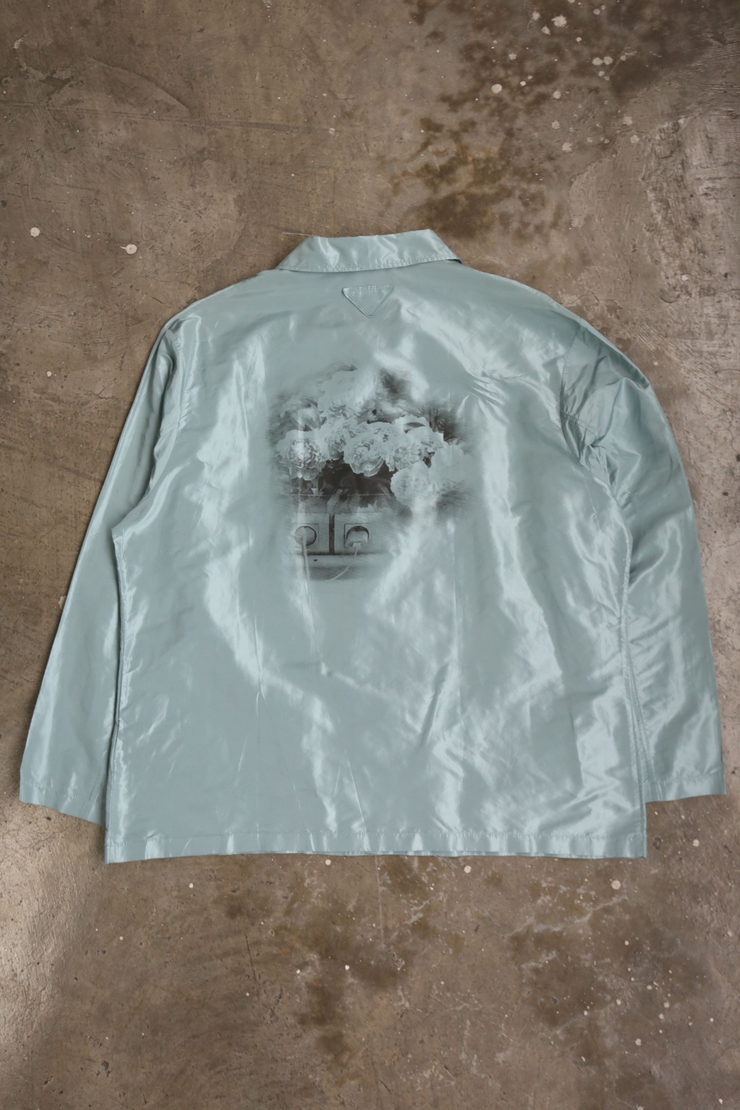 Prada Prada - F/W 22 - Printed Silk Shirt Size US L / EU 52-54 / 3 - 4 Thumbnail