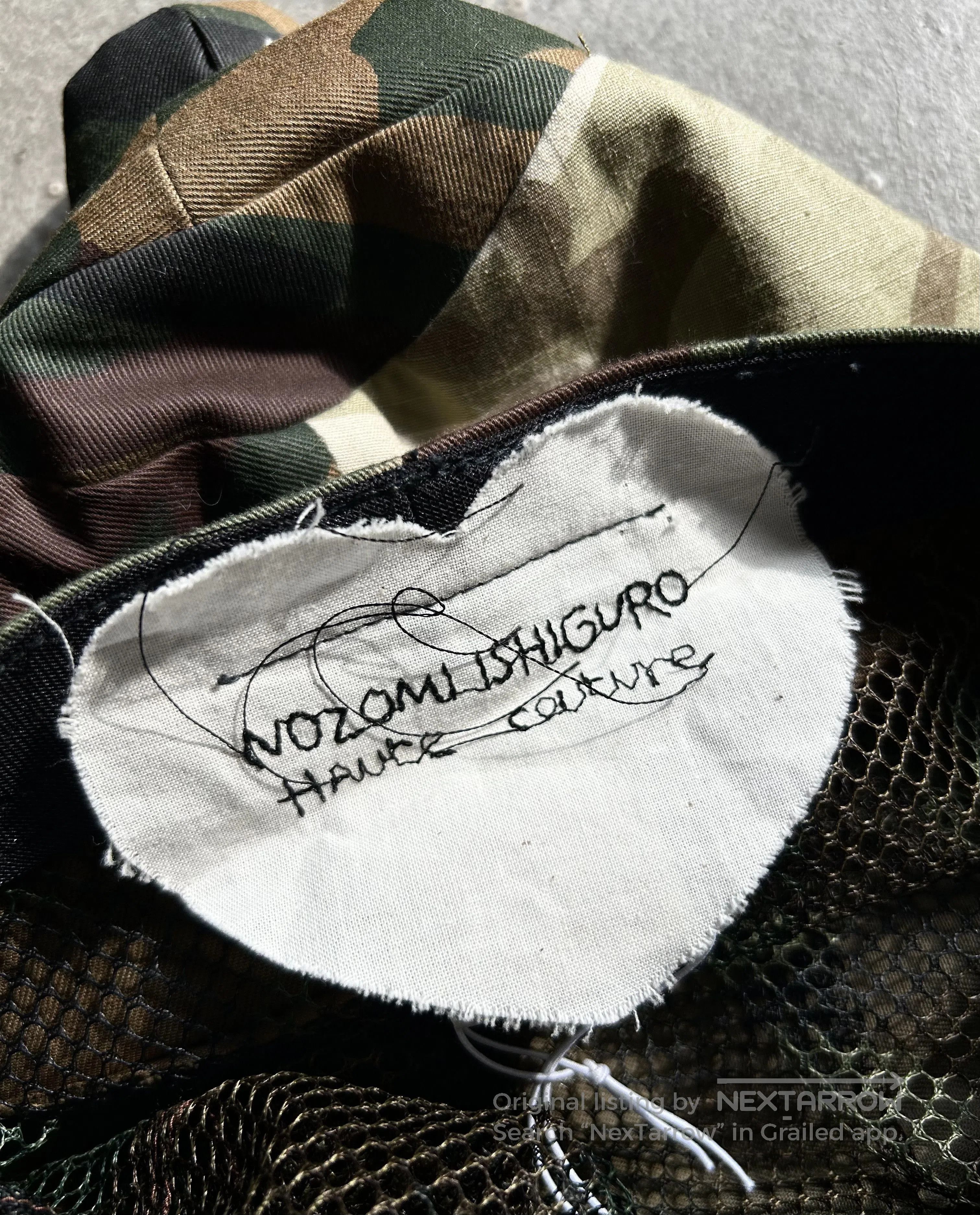 Nozomi Ishiguro NOZOMI ISHIGURO 10s Deconstructed Mickey Hat. Size ONE SIZE - 8 Thumbnail