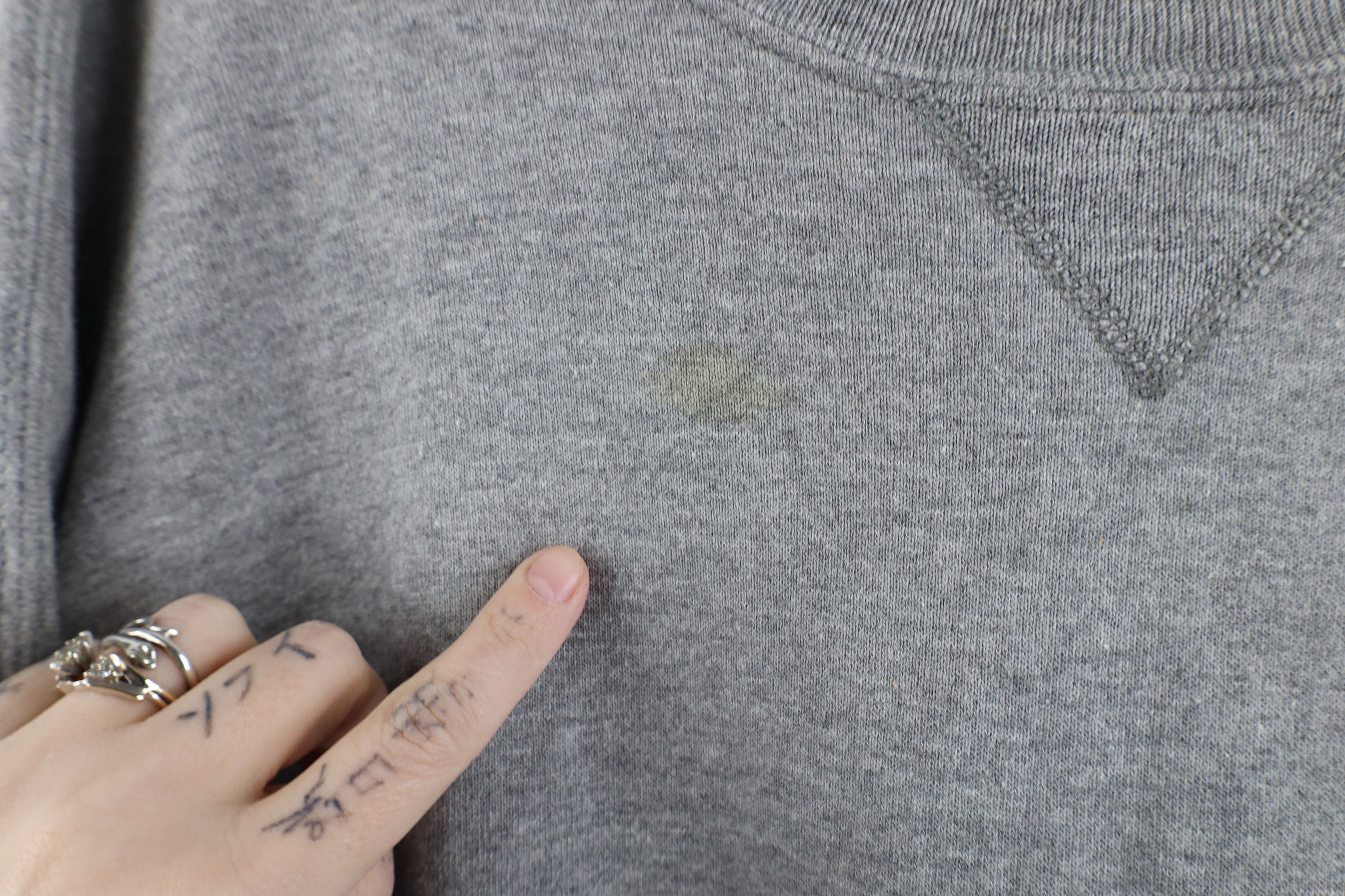 Russell Athletic × Vintage Vintage 90s Russell Athletic Crewneck Sweatshirt Gray USA Size US XXL / EU 58 / 5 - 6 Thumbnail