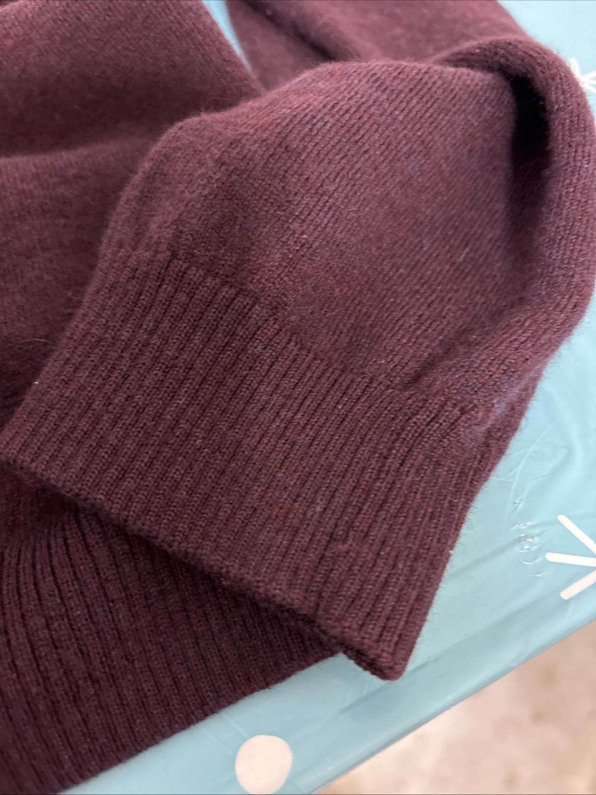 Pronto Uomo Pronto Uomo Extra Fine Merino Wool V-Neck Sweater Mens XL Size US XL / EU 56 / 4 - 6 Thumbnail