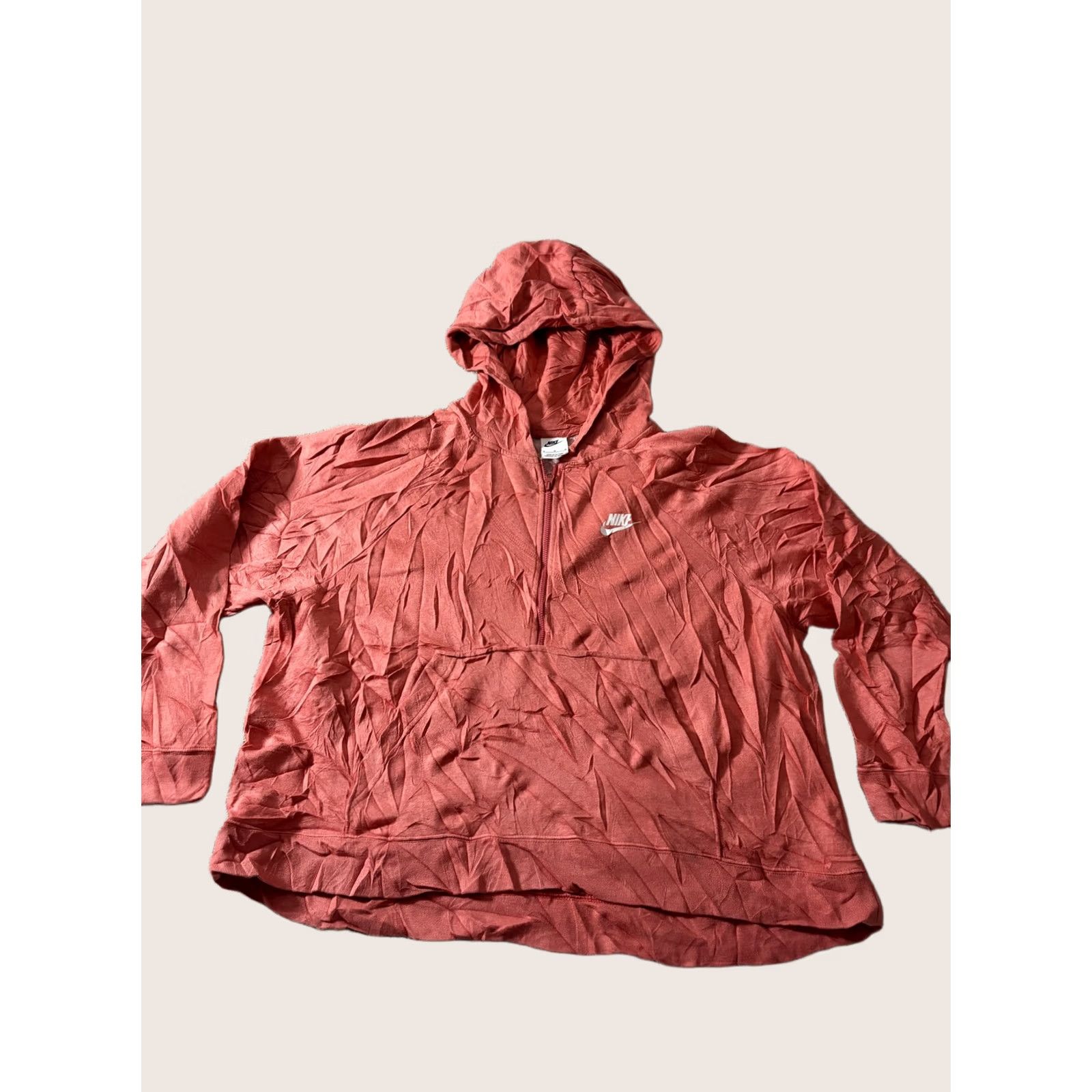 Nike Nike Hoodie Mens Medium Pink Full Zip Fleece Swoosh Sweatshirt DD5325-622 Size US M / EU 48-50 / 2 - 1 Thumbnail
