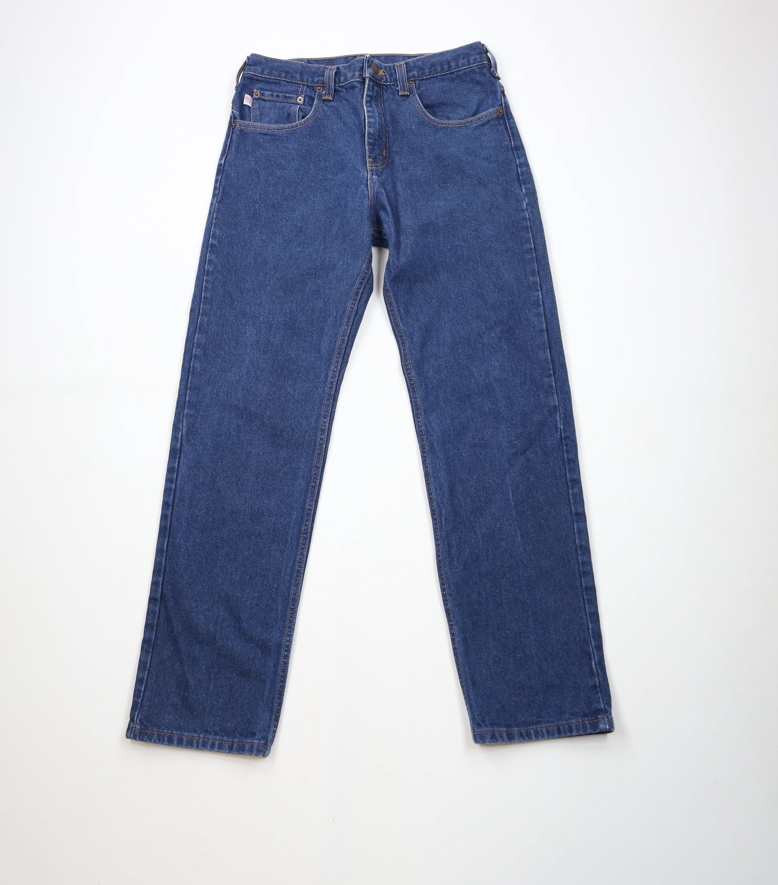 Vintage Vintage 90s Streetwear Leg Denim Jeans Blue Cotton USA Size US 32 / EU 48 - 1 Thumbnail