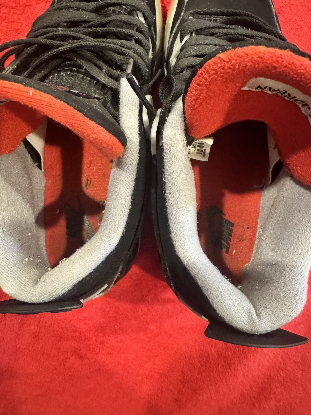 Jordan Brand Air Jordan 4 Retro OG 'Bred' 2019 Size US 7.5 / EU 40-41 - 10 Thumbnail