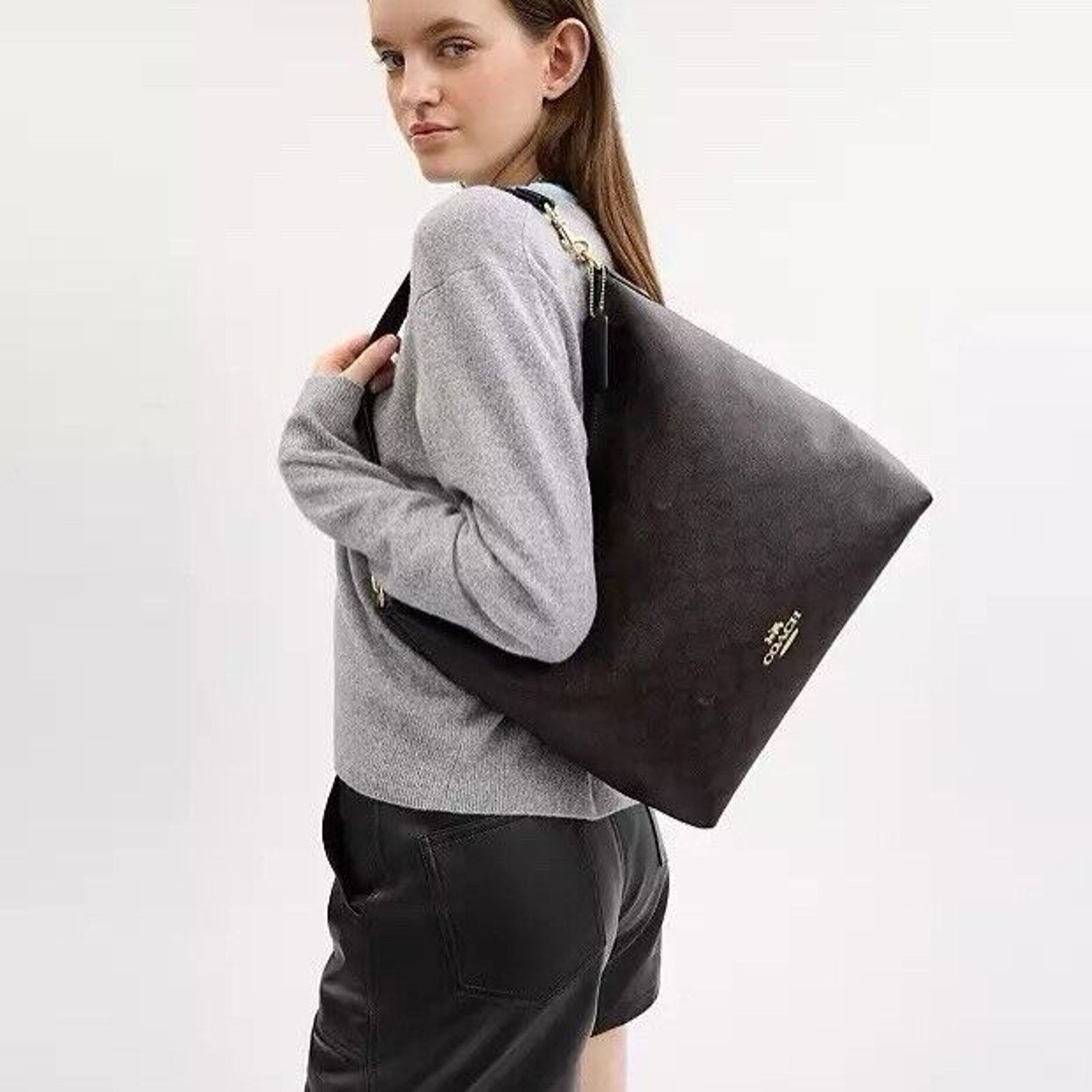 Coach NWT Coach Laurel Large Shoulder Bag CY685 Signature Size ONE SIZE - 5 Thumbnail