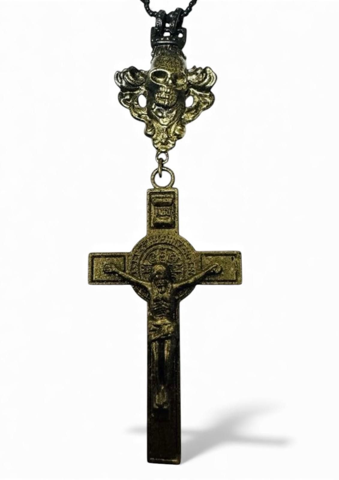 Jean Paul Gaultier Jean Paul Gaultier - Vintage Crucifix Rosary Necklace Size ONE SIZE - 3 Thumbnail