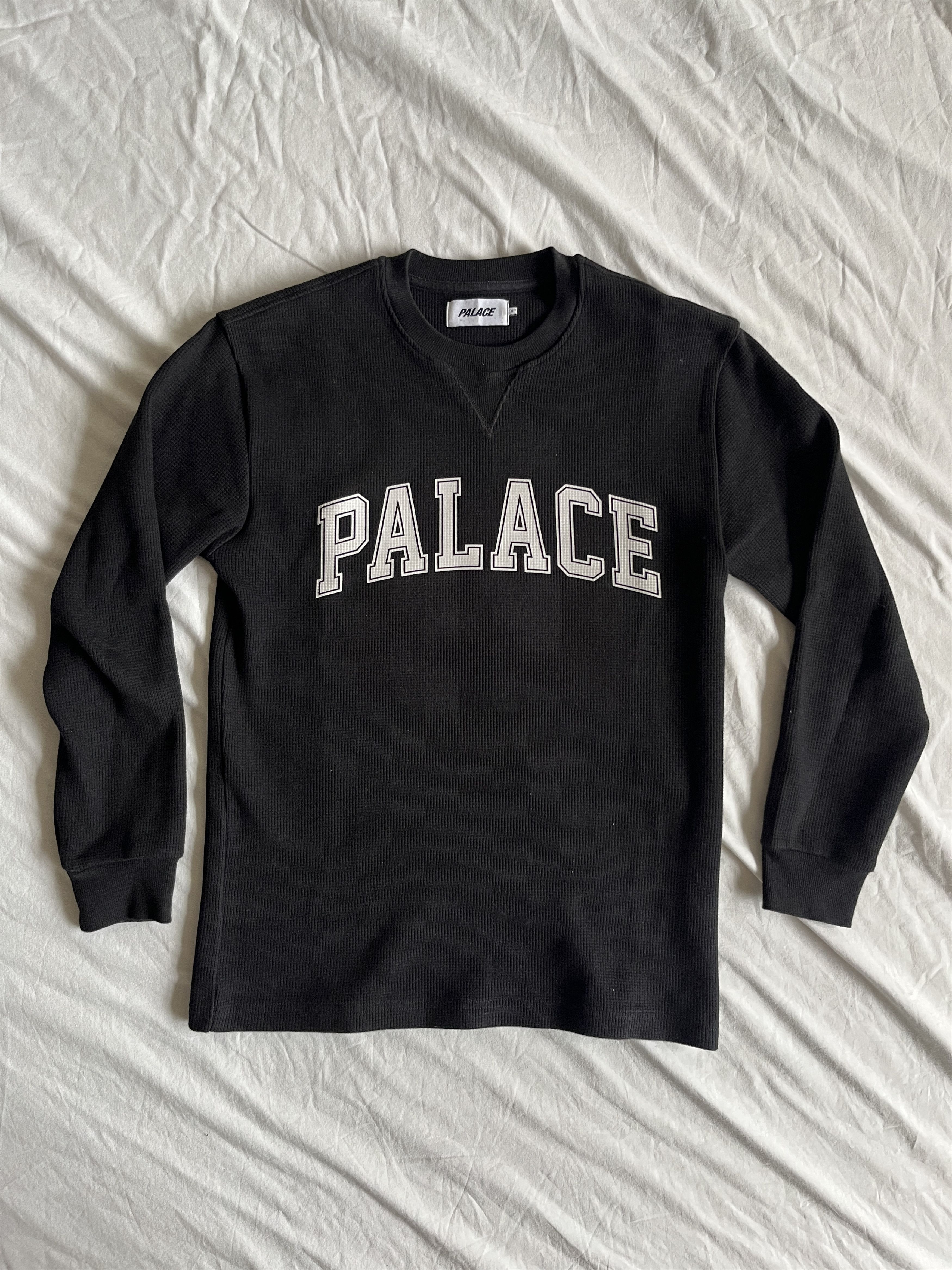 トップス PALACE NEIGHBORHOOD WAFFLE JERSEY M Palace x Neighborhood Waffle Jersey Black Men's - FW25 - US