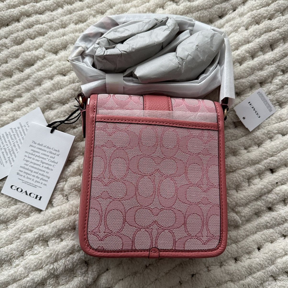 Coach Coach Signature Jacquard North South Lonnie Crossbody Size ONE SIZE - 2 Thumbnail