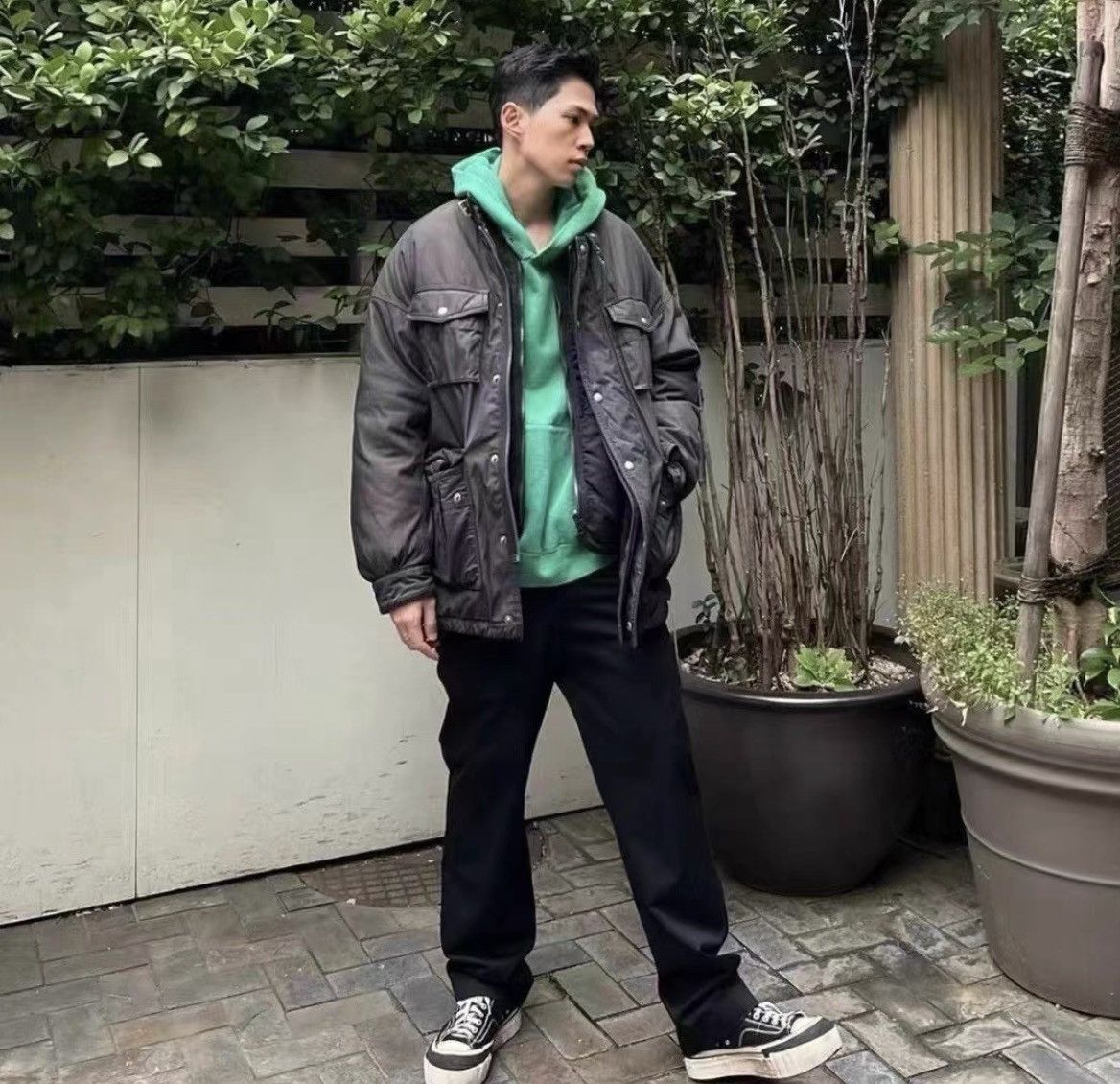 Visvim VISVIM AMPLUS HOODIE P.O. (UNEVEN DYE) 20SS Tie-dye Hoodie Size US M / EU 48-50 / 2 - 5 Thumbnail