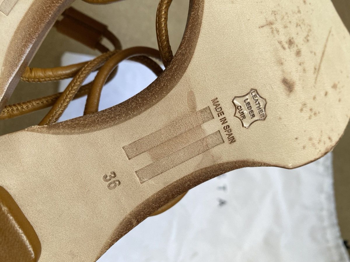 Miista Caramel brown miista leather heeled mules Size US 5 / IT 35 - 4 Thumbnail