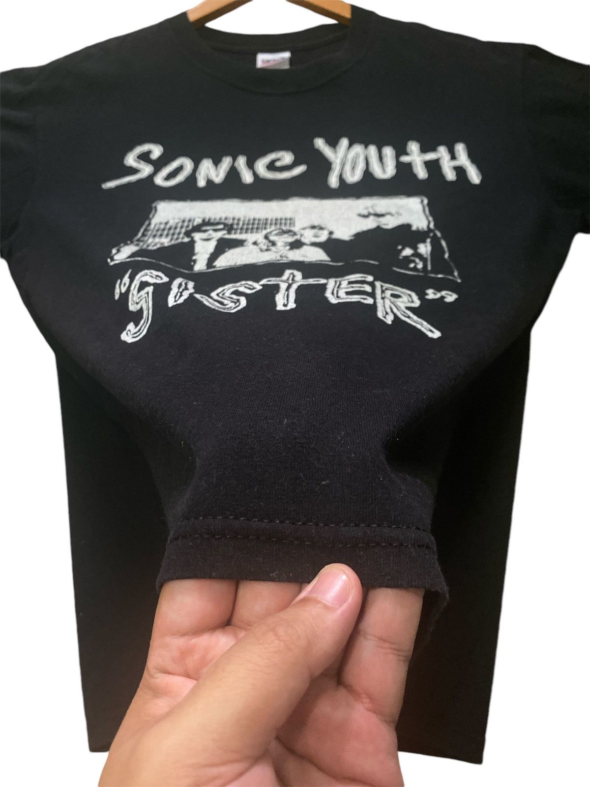 Band Tees × Vintage 💥RARE💥VINTAGE SONIC YOUTH “SISTER ALBUM” LONG SLEEVE TEE🔥 Size US M / EU 48-50 / 2 - 8 Thumbnail