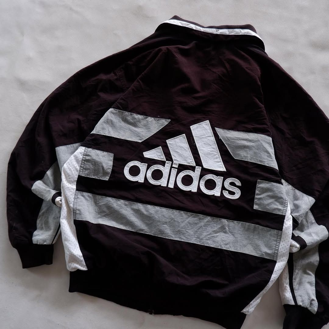 Adidas × Vintage adidas jacket big logo Size US M / EU 48-50 / 2 - 2 Thumbnail