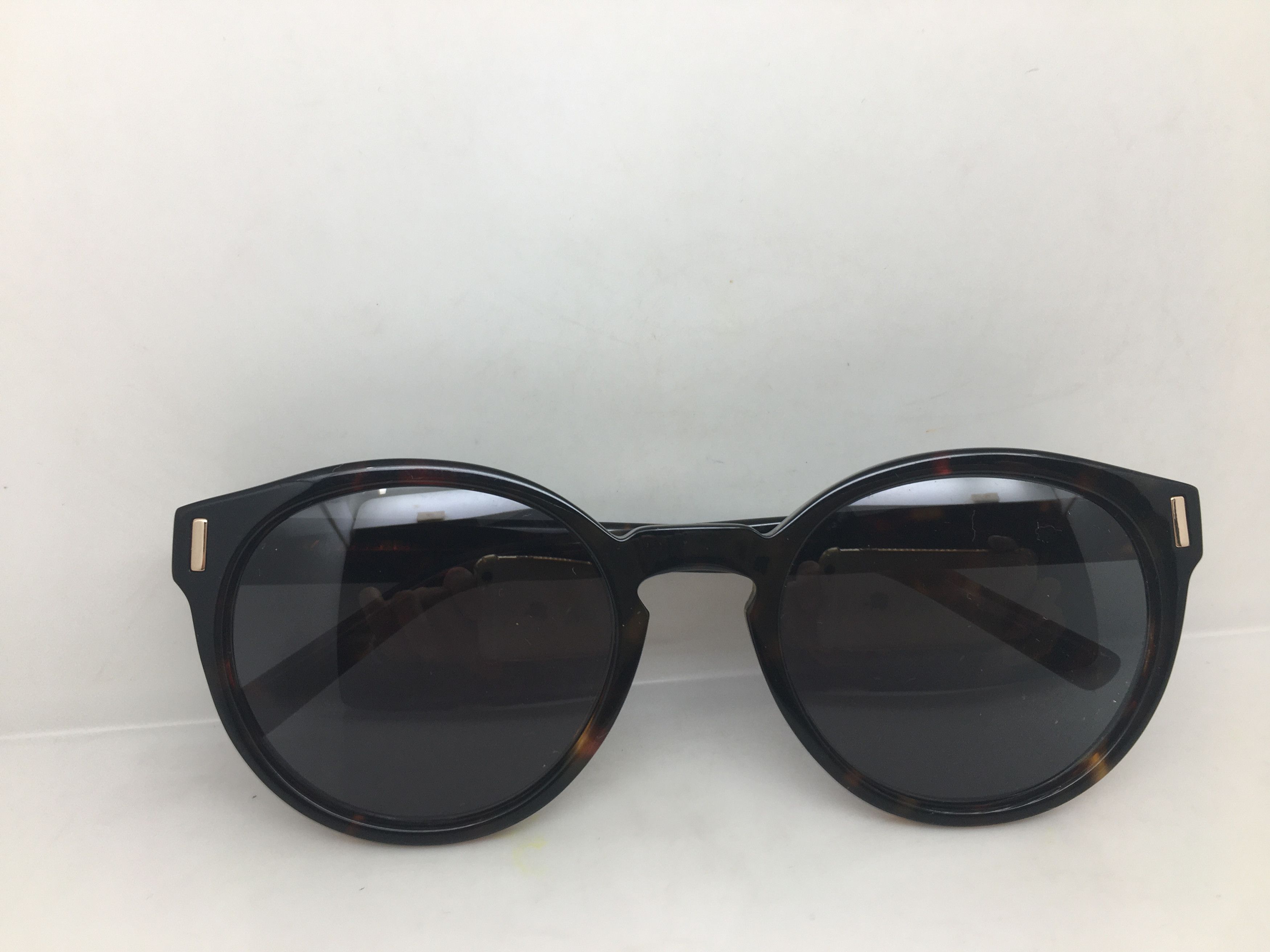 Other Handmade Brown Acetate Retro Sunglasses Keyhole Bridge Size ONE SIZE - 7 Thumbnail